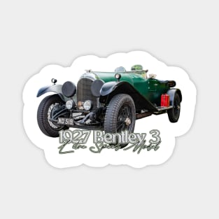 1927 Bentley 3 Litre Speed Model Tourer Magnet
