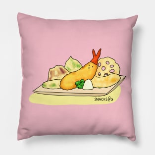 The classic tempura set Pillow