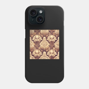 Baroque floral pattern, model 2 Phone Case