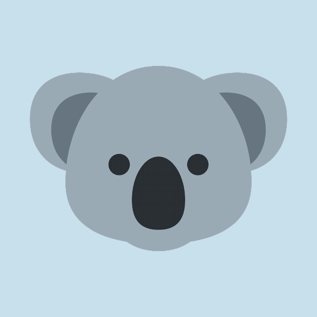 Cute Koala - Emoji Style by digitkings