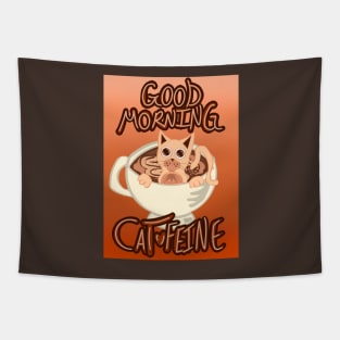 Good Morning Cat•Feine V36 Tapestry