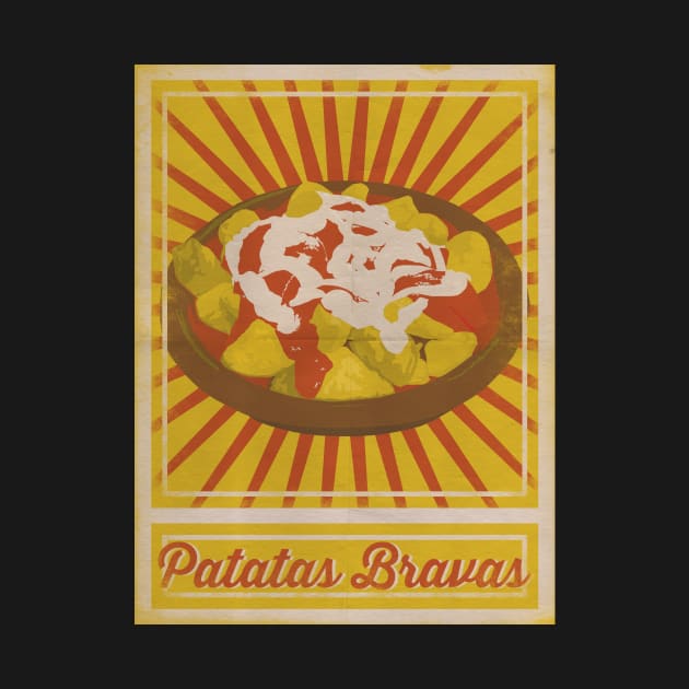 Patatas Bravas Poster by BasicBarcelona