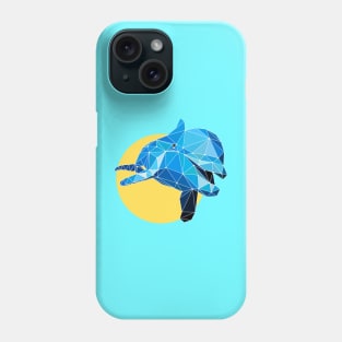 Poly Dolphin Phone Case