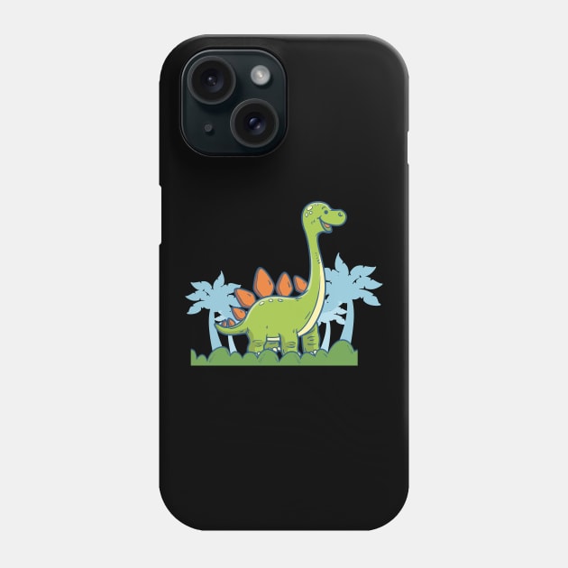 Picture of Green Dinosaurs Phone Case by Dynamic Design