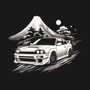 Pimped racing car mont Fujii T-Shirt