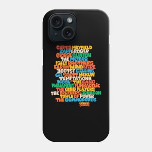 Funk Legends: The Groovy Rhythm of Cult Bands Phone Case