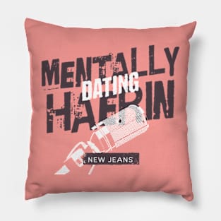 New Jeans newjeans mentally dating Haerin bunny tokki | Morcaworks Pillow