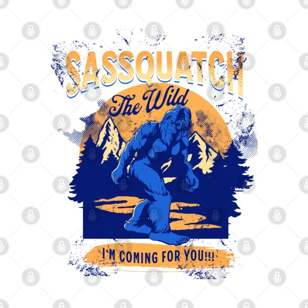 Cute Friendly sasquatch by Vortex.Merch