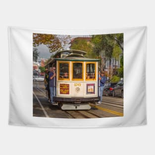 San Francisco Cable Car Tapestry