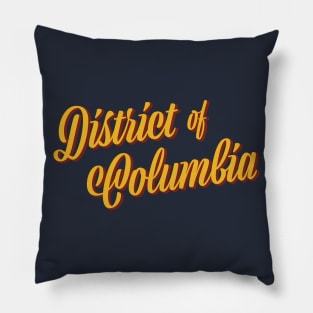 Washington, DC – District of Columbia Pillow