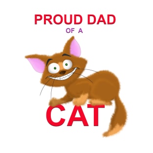 PROUD DAD OF A CAT T-Shirt