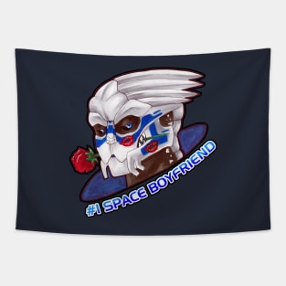 #1 Space Boyfriend Garrus Tapestry