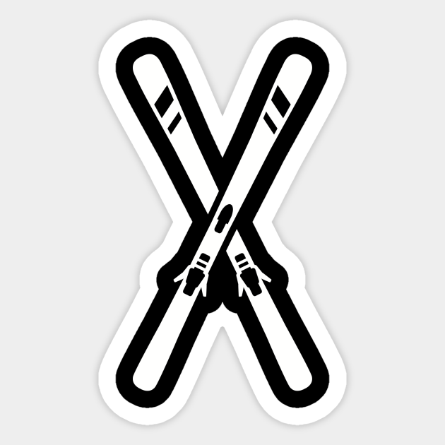 Skiing equipment - Ski - Sticker