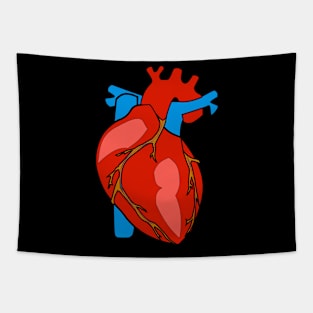 Heart Anatomy Tapestry