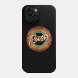 Rush Vintage Circle Art Phone Case