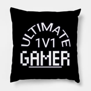 Ultimate 1v1 Gamer - Pixel Art - Video Game Lover Pillow