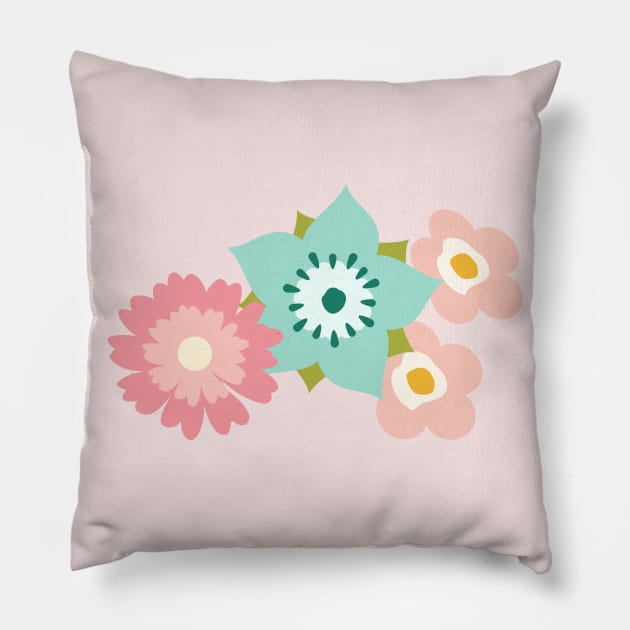 Mother Flower Cute Pillow by Samr Shop