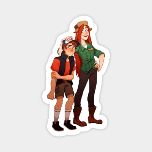 Wendy and Dipper Magnet