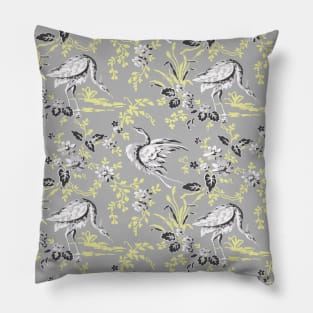 The Flamingo Pattern Pillow