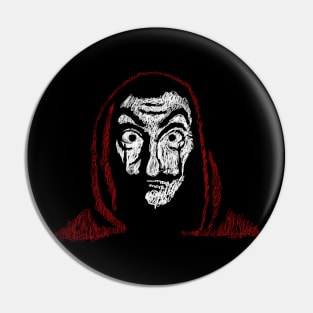 Money Heist Hand Draw Pin