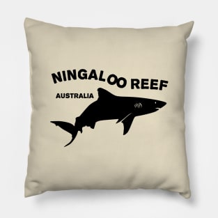 Shark Diving Ningaloo Reef - Australia Pillow