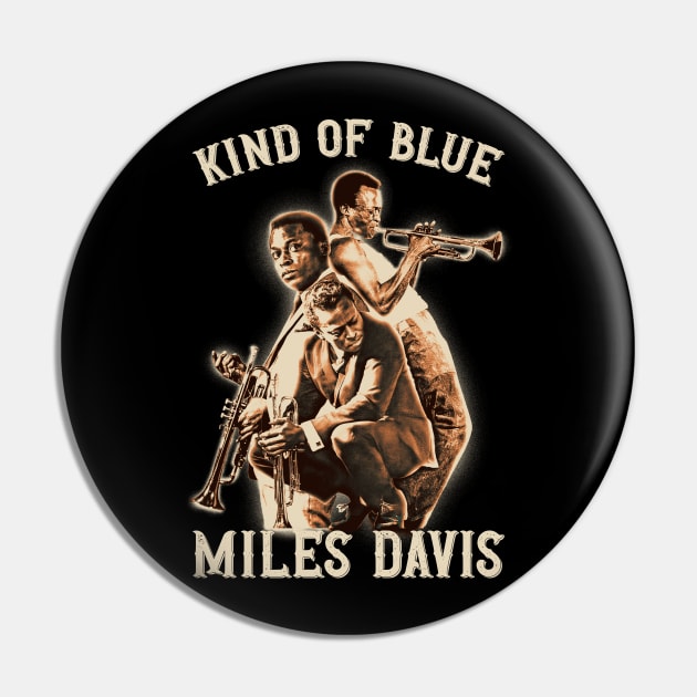 Kind Of Blue Pin by Yopi