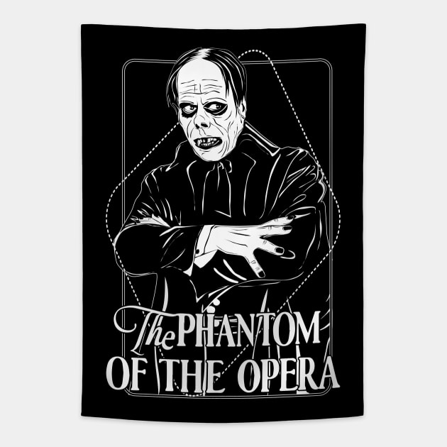 Tha Phantom of the Opera Tapestry by Von Kowen