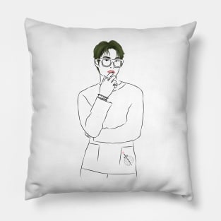 Song Mingi from Ateez Kpop Pillow