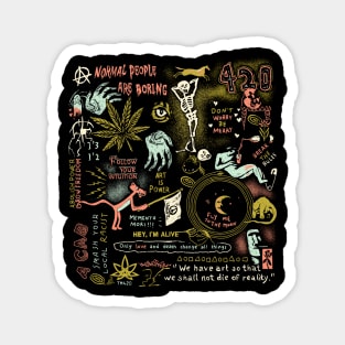 TM420 Doodles Magnet