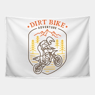 Dirt Bike 4 Tapestry