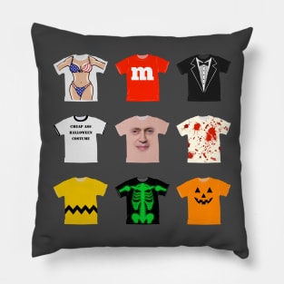 Halloween T-Shirt Greatest Hits Pillow