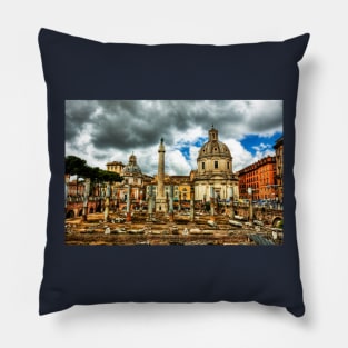 The Roman Forum, Rome Pillow