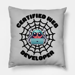 Certified Web Developer Pillow