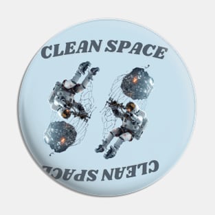 CLEAN SPACE Pin