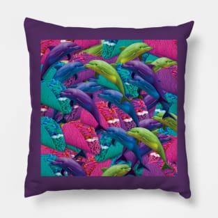 taco dolphin supreme Pillow