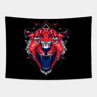 cheetah design Tapestry