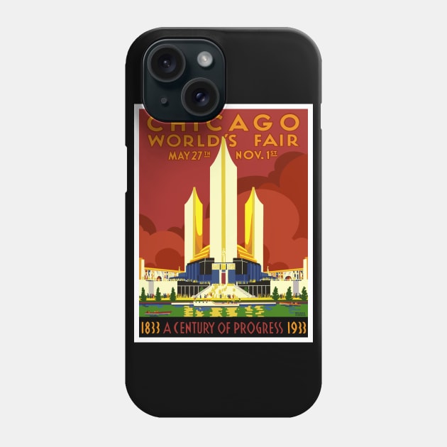 Chicago World's Fair Phone Case by RockettGraph1cs