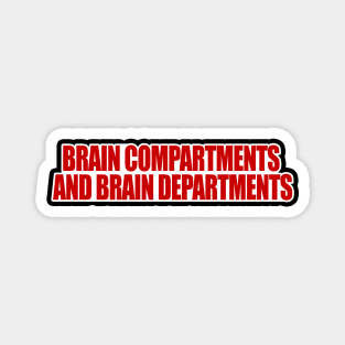 Brain Compartments and Brain Departments Magnet