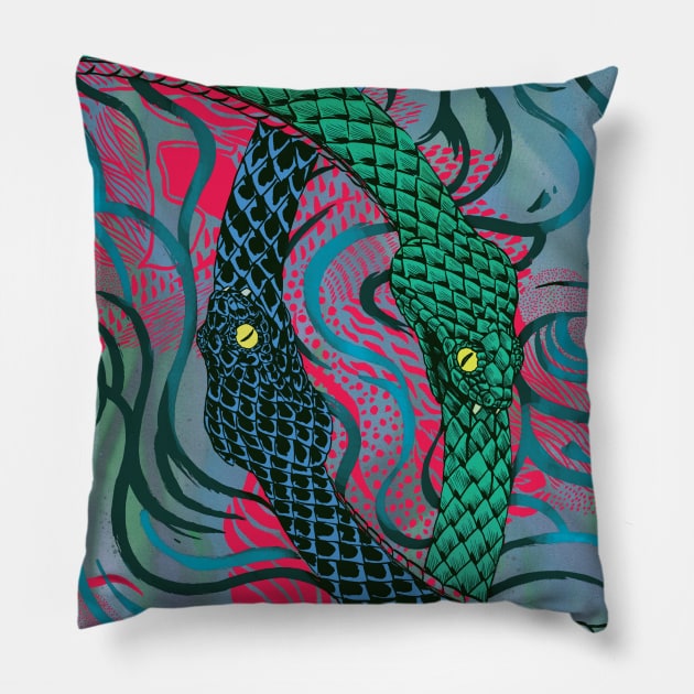 Ouroboros Pillow by DomTsoi