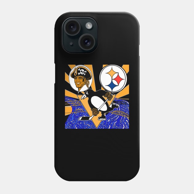 STEEL CITY Phone Case by JFPtees