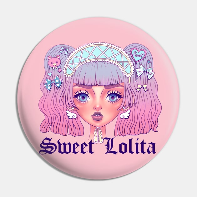 Sweet Lolita Pin by Fashion Monster House