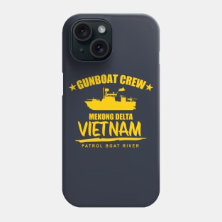 Gunboat Crew Mekong Delta Vietnam Phone Case