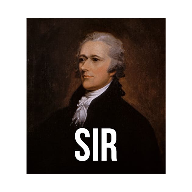 Alexander Hamilton Portrait Sir by tziggles