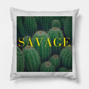 SAVAGE Retro vintage Pillow