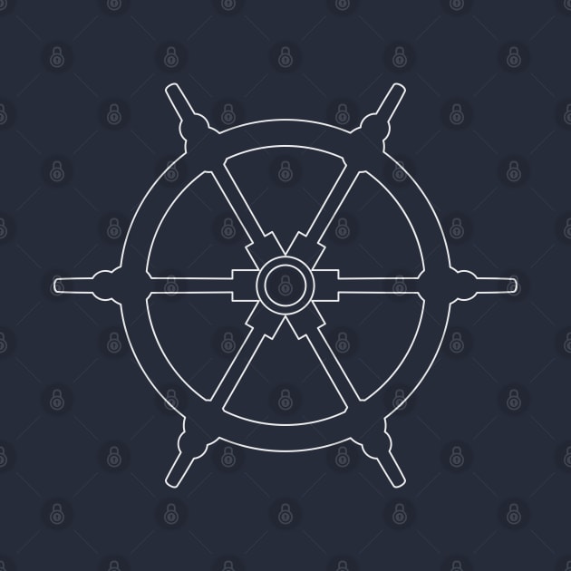 Ships Wheel by THP Creative