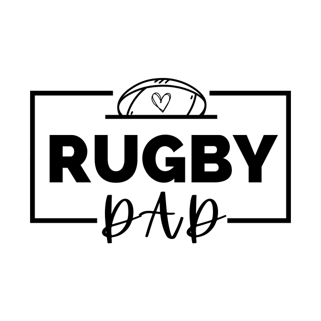 Rugby Dad Fun by Lottz_Design 