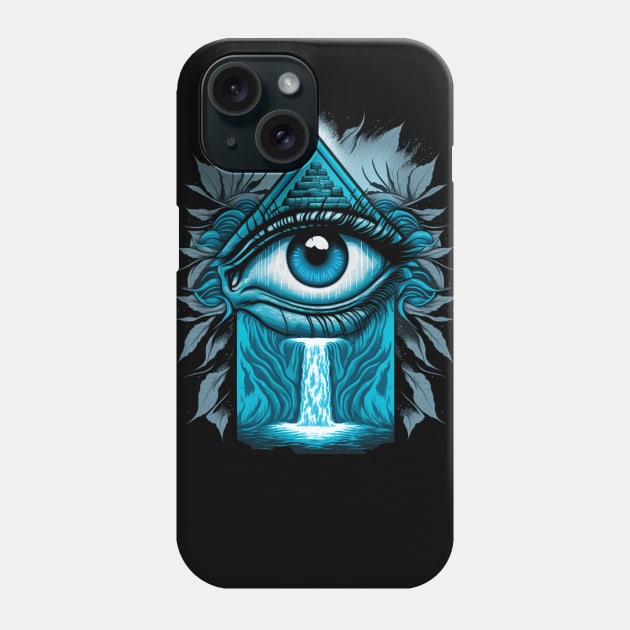 evil eye Phone Case by TrvlAstral