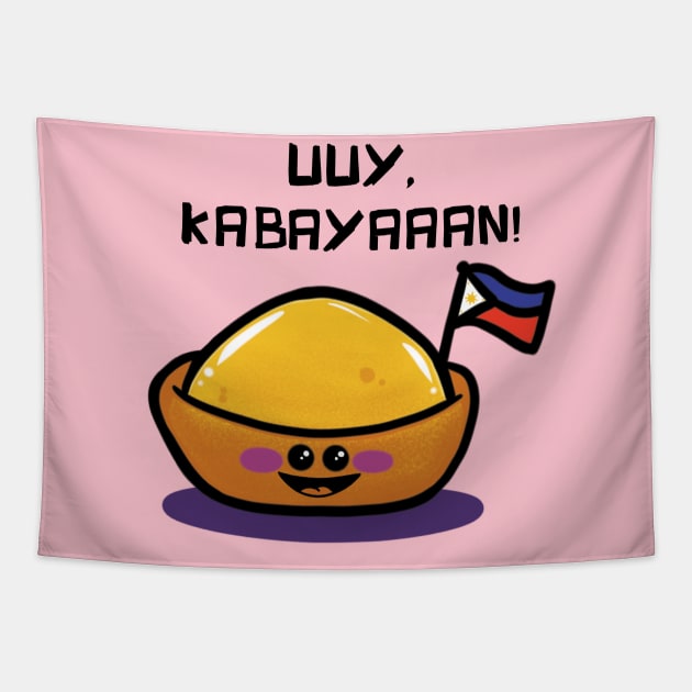 Pinoy Panaderia Classics: Kabayan Tapestry by Sketchbook ni Abi