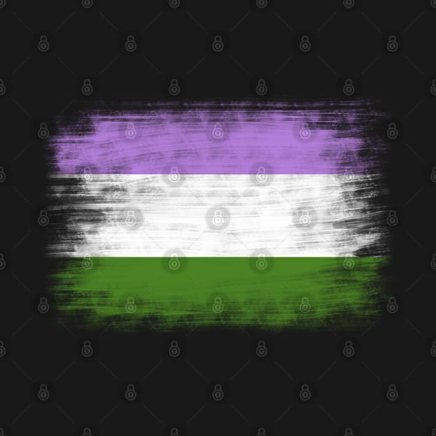 Genderqueer flag by Alyen