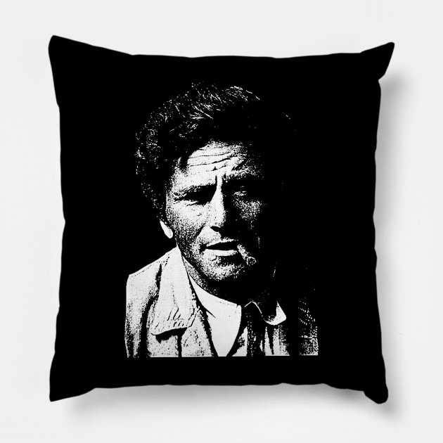 Columbo // Vintage Style Design Pillow by Indanafebry